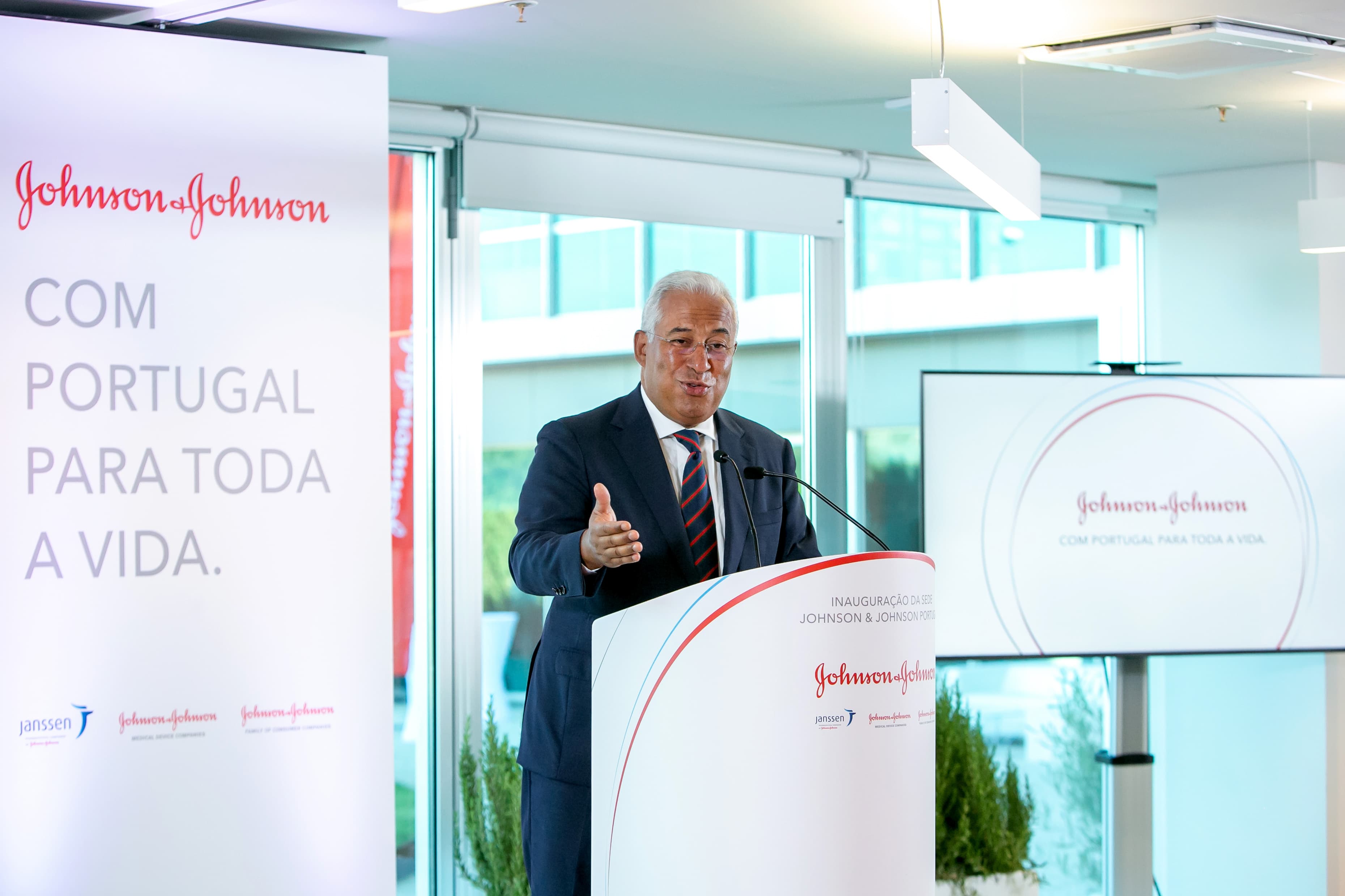 Primeiro-Ministro António Costa inaugura investimento da empresa farmacêutica Janssen, Oeiras, 10 setembro 2018 (Foto. Paulo Vaz Henriques)