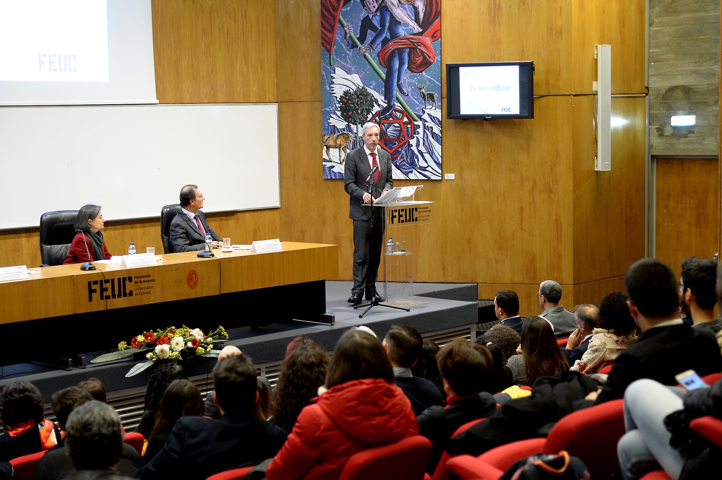 Ministro da Defesa Nacional, João Gomes Cravinho, no Seminário IDN Jovem, Coimbra, 23 novembro 2018