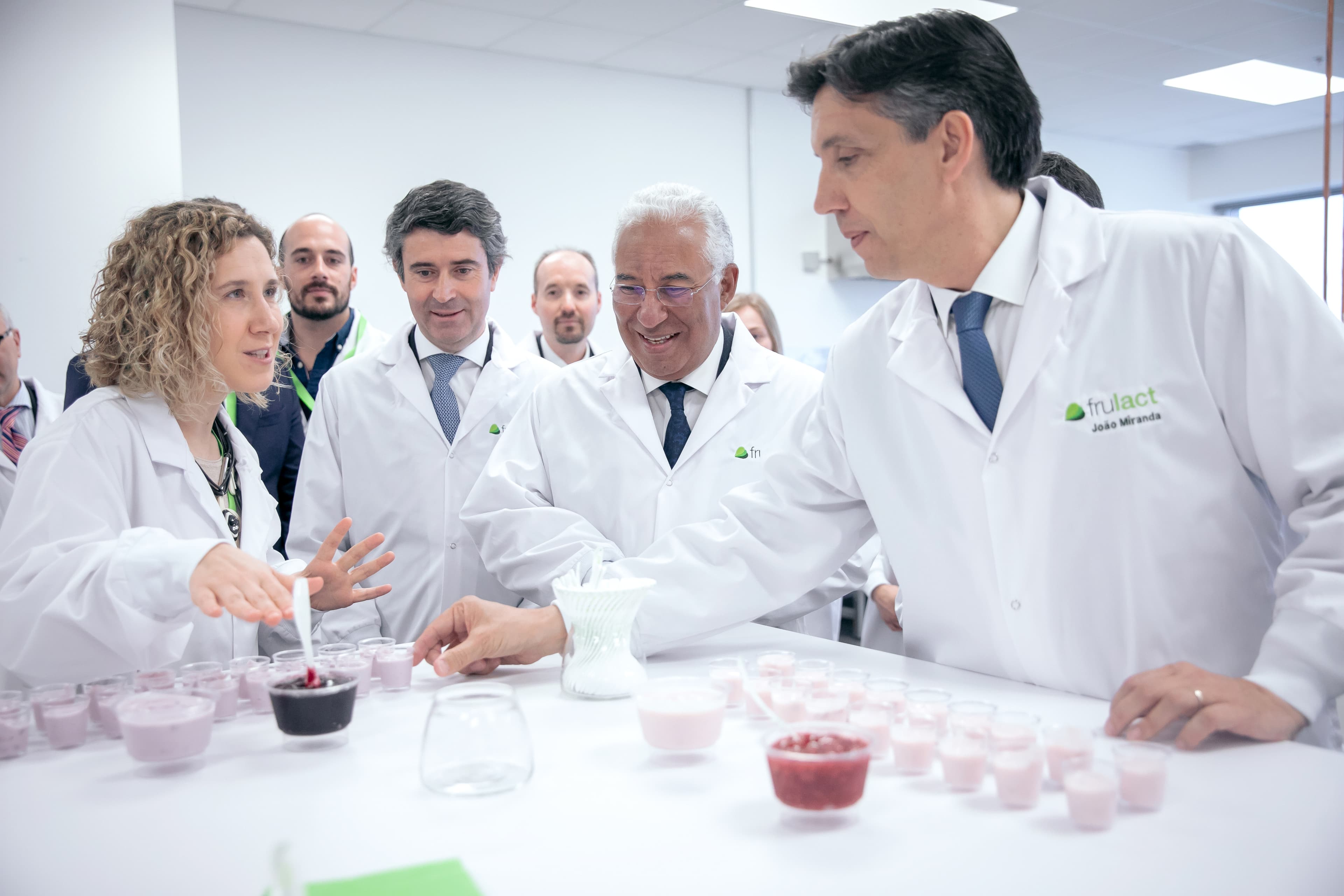 Primeiro-Ministro, António Costa, visita a fábrica da Frulact, Kingston, Canadá, 3 maio 2018 (Foto: Paulo Vaz Henriques)