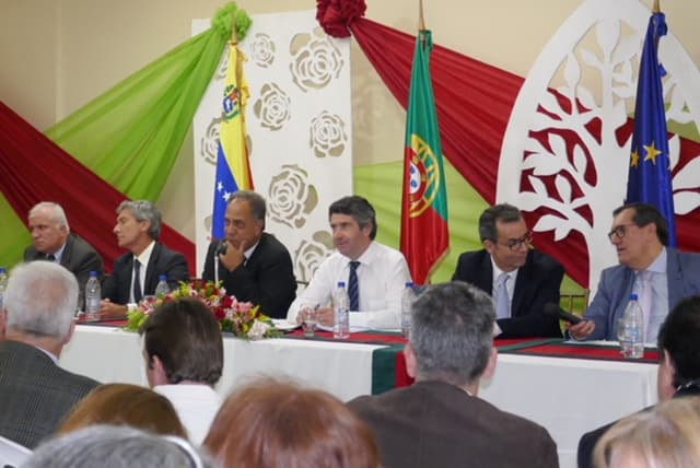 Secretário de Estado das Comunidades Portuguesas, José Luís Carneiro, durante a visita oficial à Venezuela, Caracas, 27 junho 2018