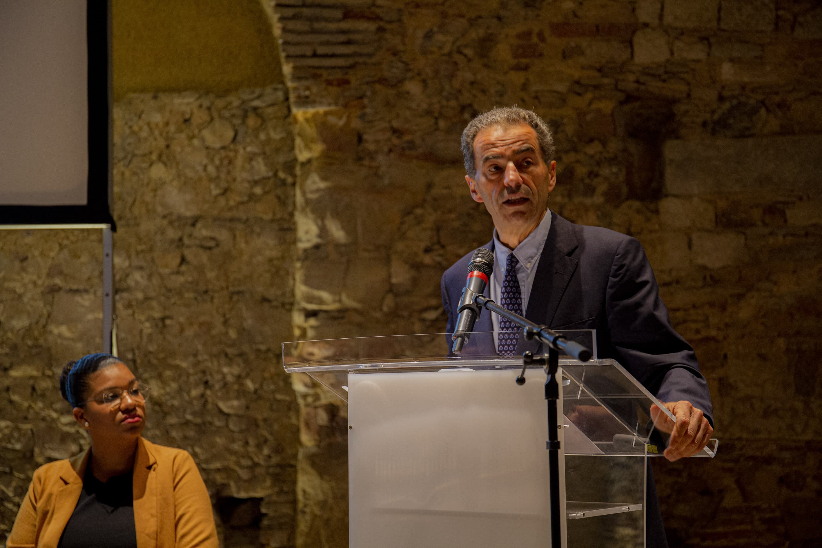 Ministro da Ciência, Tecnologia e Ensino Superior, Manuel Heitor, no lançamento do Centro Unesco para estimular formação de docentes e investigadores dos países africanos lusófonos, Lisboa, 24 julho 2019 (Foto: João Bica)
