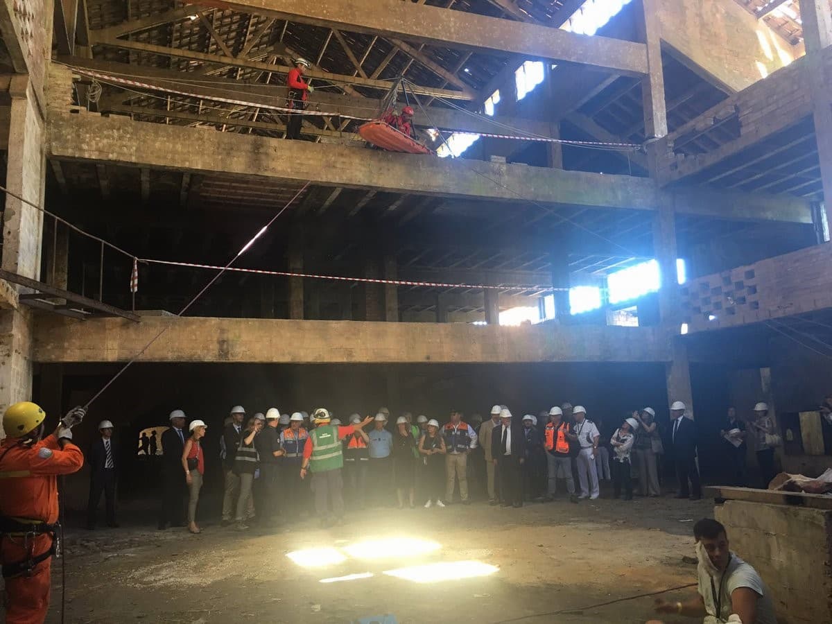 Exercício de proteção civil Cascade19, Sintra, 30 maio 2019