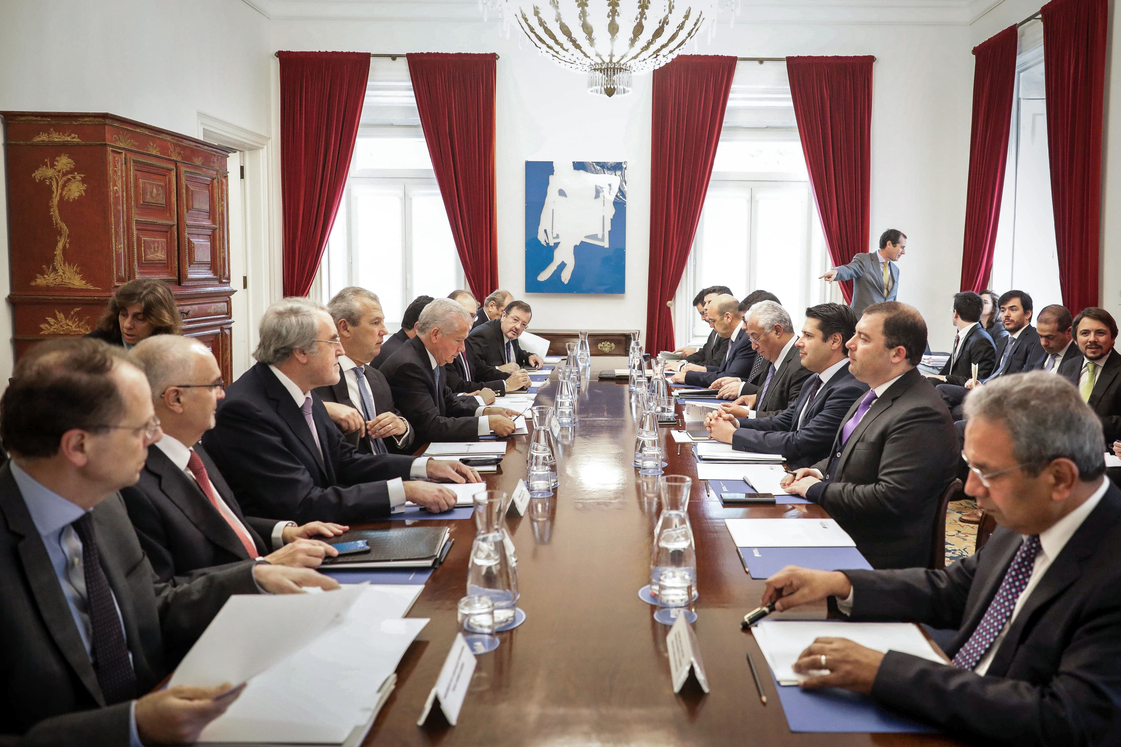 Primeiro-Ministro António Costa preside à reunião do Conselho Estratégico para a Internacionalização da Economia, Lisboa, 19 março 2018 (Foto: Mário Cruz/Lusa)