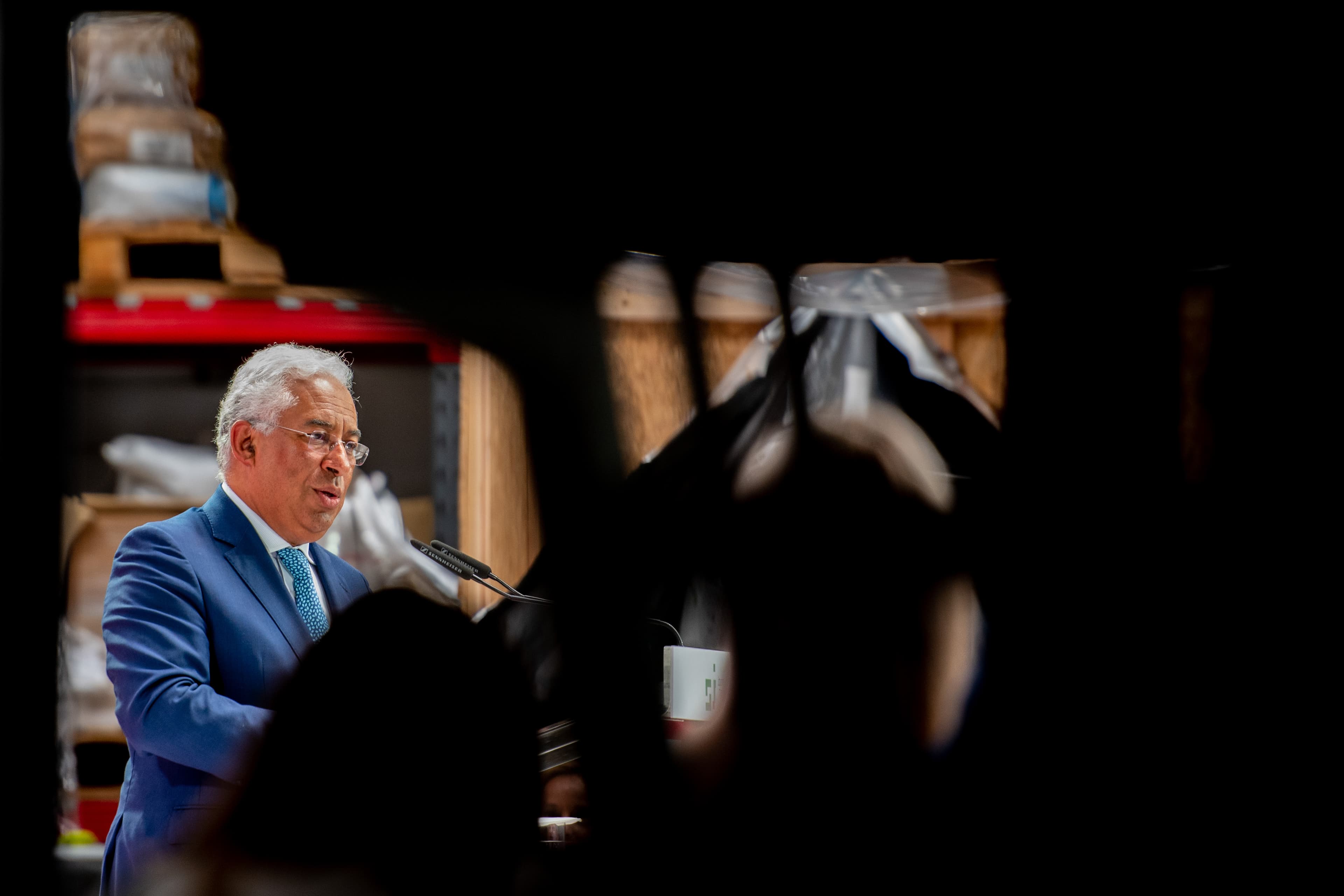 Primeiro-Ministro António Costa na apresentação do novo Sistema de Incentivos à Inovação, Marinha Grande, 24 julho 2019 (Foto: Rui Miguel Pedrosa/Lusa)