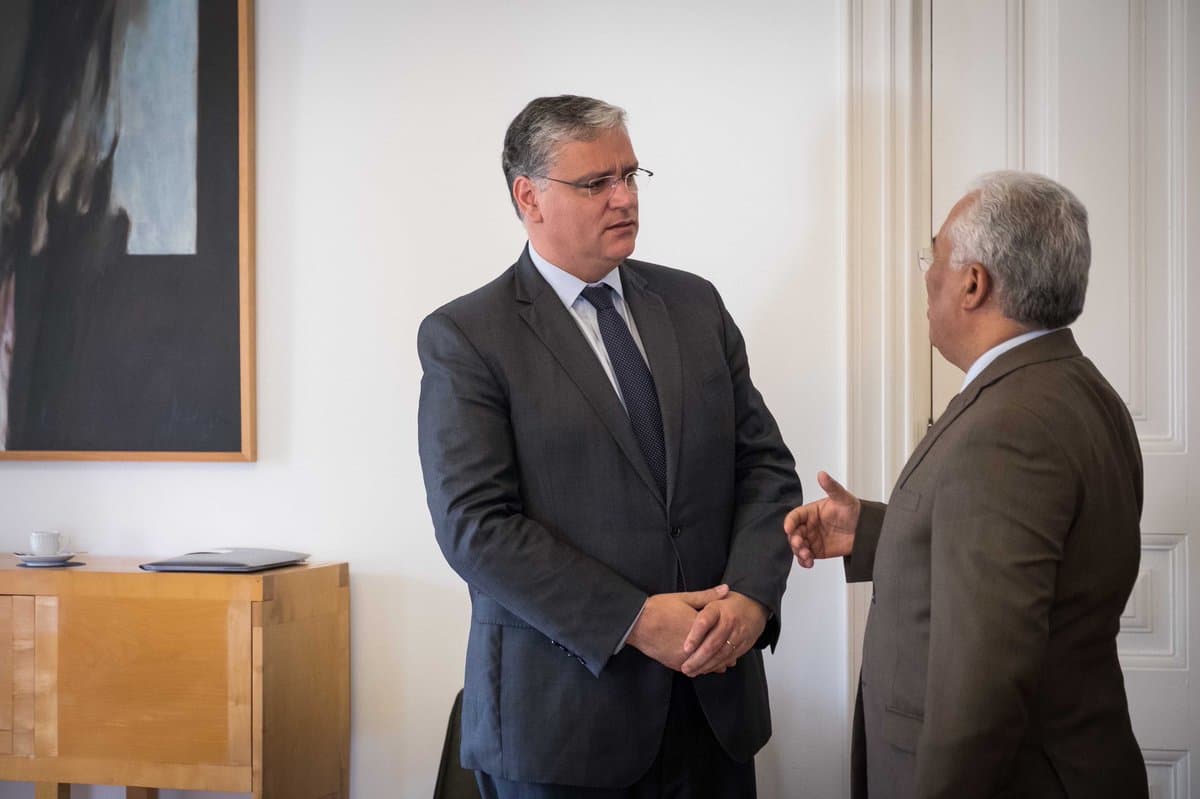 Primeiro-Ministro António Costa recebe Presidente do Governo Regional dos Açores, Vasco Cordeiro, Lisboa 16 abril 2018