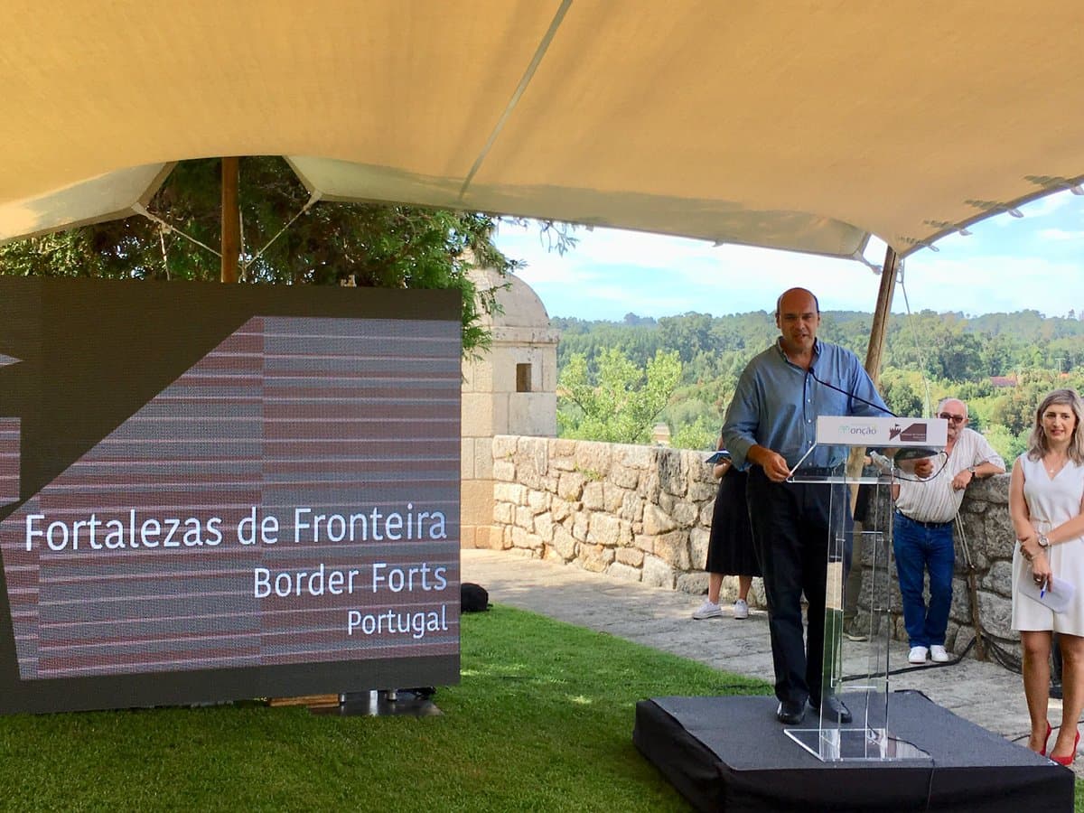 Ministro Adjunto e da Economia, Pedro Siza Vieira, na apresentação do programa Dinamizar Fortalezas, Monção, 23 julho 2019 (DR)