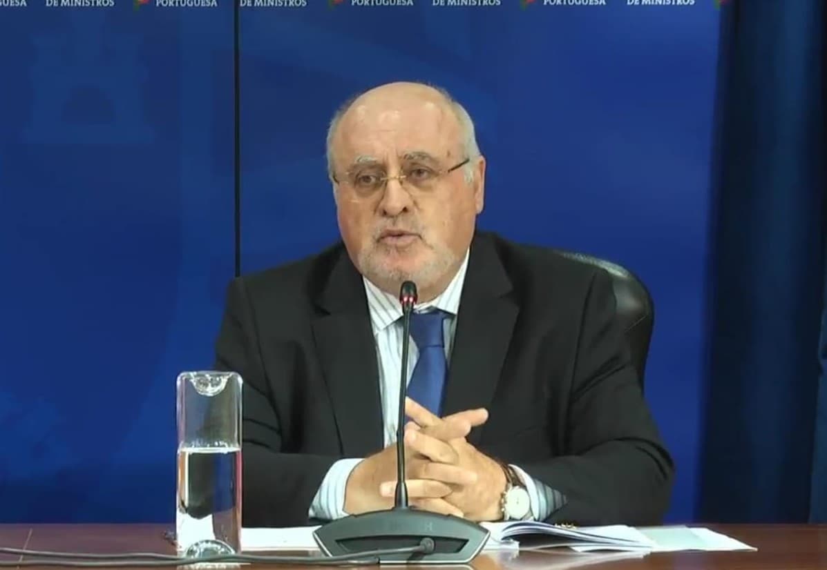 Ministro da Agricultura, Florestas e Desenvolvimento Rural, Luís Capoulas Santos, na conferência de imprensa após o Conselho de Ministros, Lisboa, 7 junho 2018