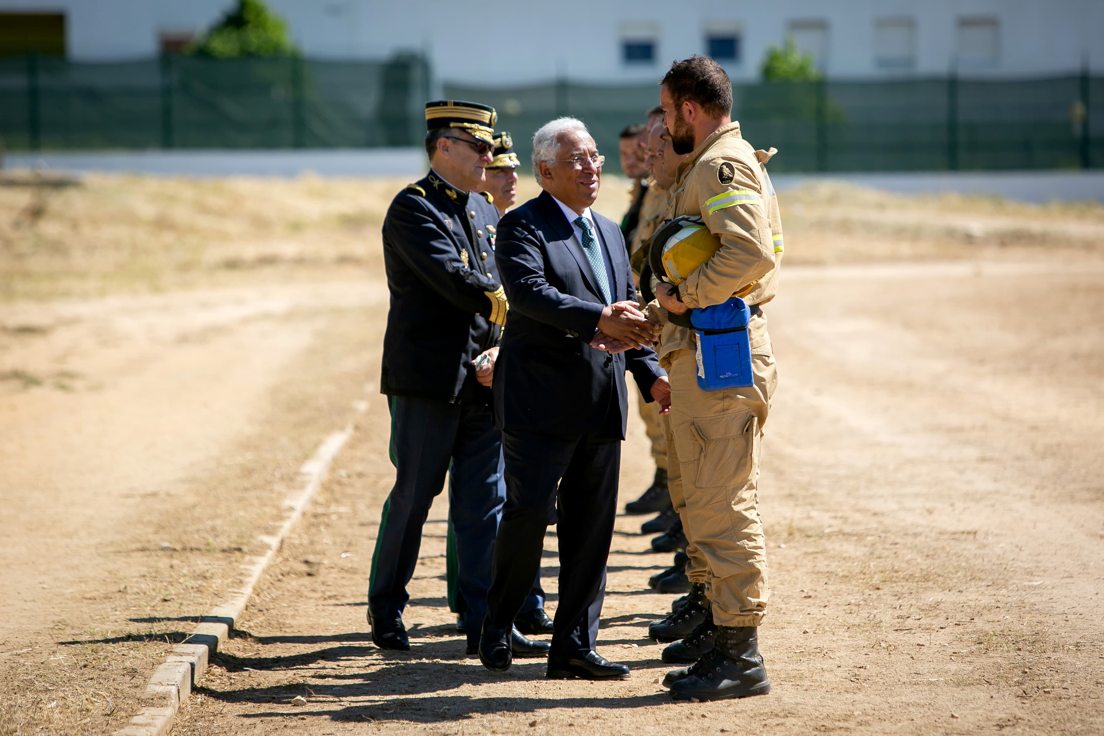 Primeiro-Ministro António Costa no encerramento do curso do Grupo de Intervenção de Proteção e Socorro da GNR, Odivelas, 15 maio 2018 (Foto: Paulo Vaz Henriques)