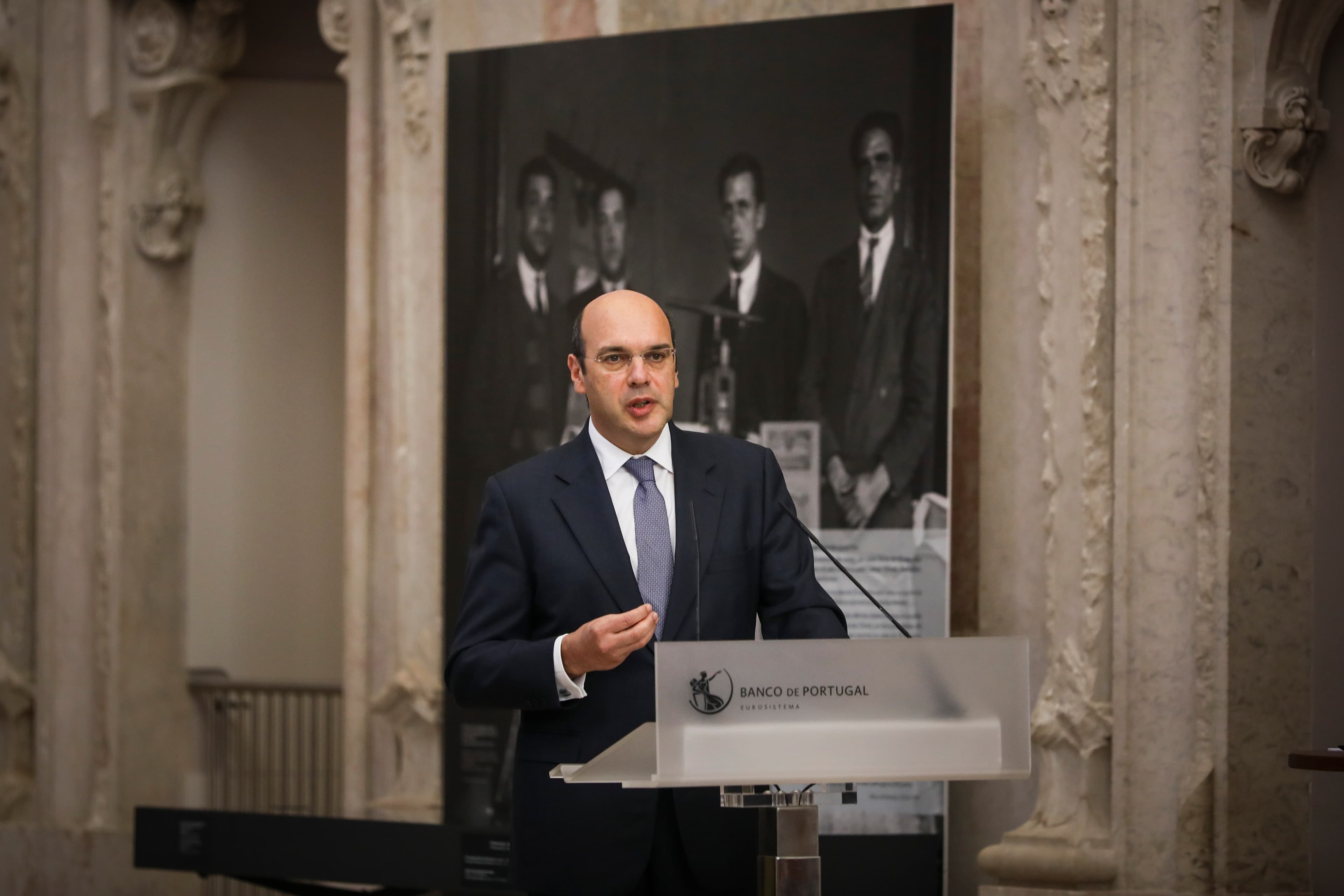 Ministro Adjunto e da Economia, Pedro Siza Vieira, intervém na 8.ª Conferência da Central de Balanços do Banco de Portugal, Lisboa, 4 fevereiro 2019 (foto: José Sena Goulão/Lusa)