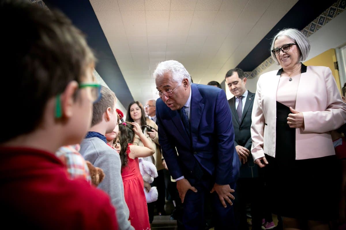 Primeiro-Ministro António Costa visita a Escola da Missão de Santa Cruz, em Montreal, 5 maio 2018