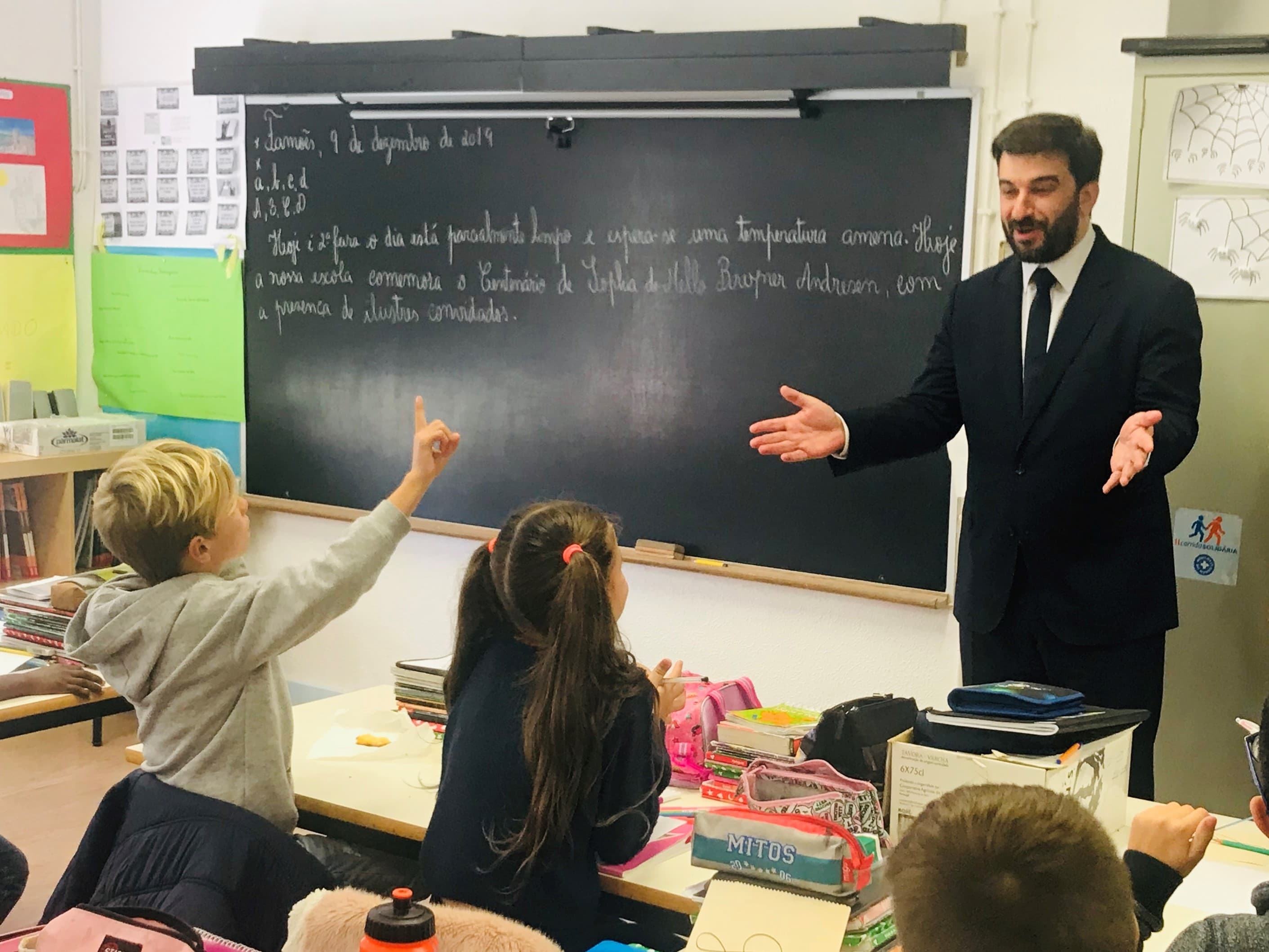 Ministro da Educação, Tiago Brandão Rodrigues