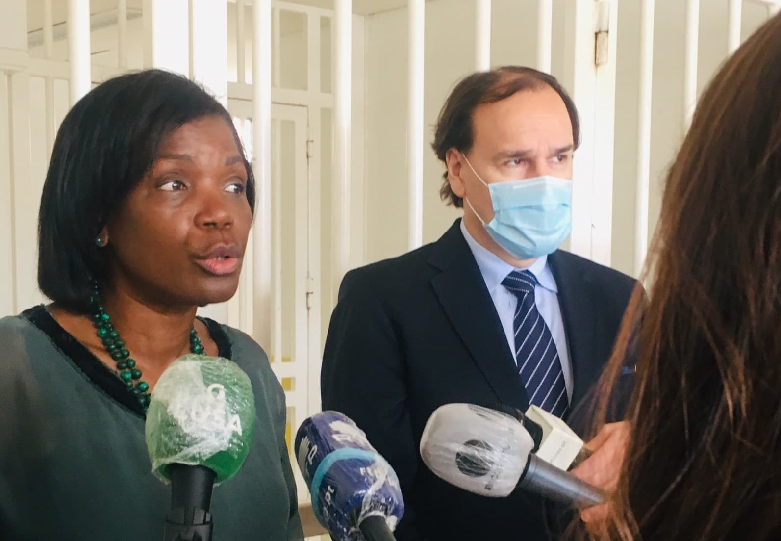 Ministra da Justiça, Francisca Van Dunem, visita Estabelecimento Prisional da Carregueira, Sintra, 23 junho 2020