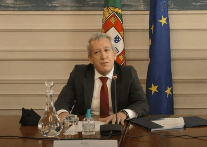 Secretário de Estado Adjunto e da Administração Interna, Antero Luís, na conferência de imprensa sobre as regras de voto dos cidadãos em confinamento obrigatório, Lisboa, 14 janeiro 2021