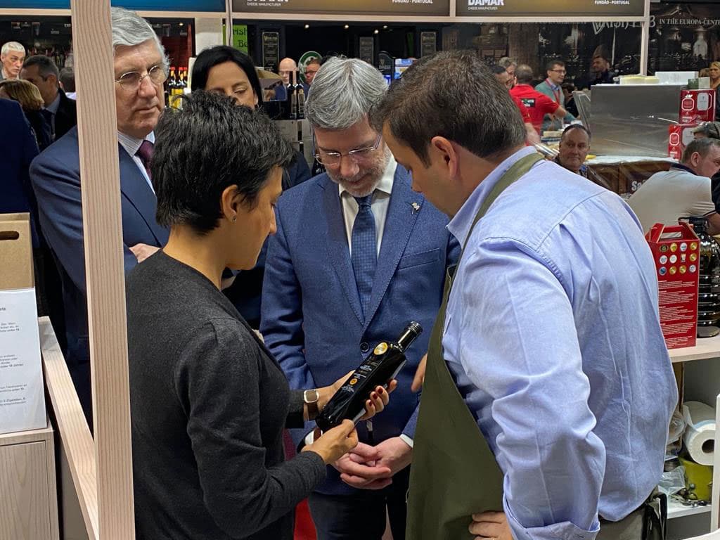 Ministra da Agricultura, Maria do Céu Antunes, visita Semana Verde Internacional, Berlim, 17 janeiro 2020