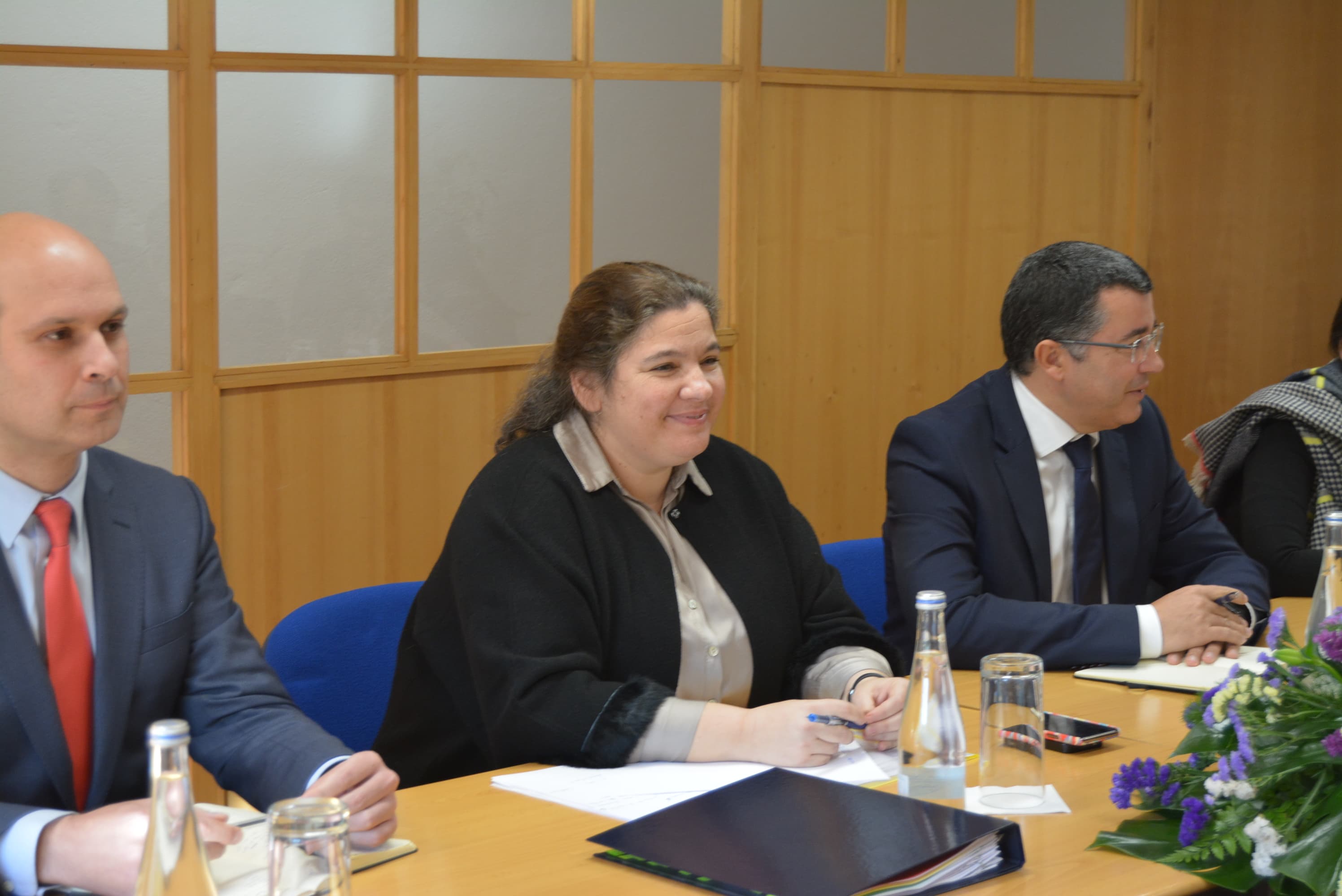 Ministra da Modernização do Estado e Administração Pública e Secretário de Estado para a Descentralização e Administração Local reunidos com Comunidades Intermunicipais, Grândola, 8 janeiro 2020