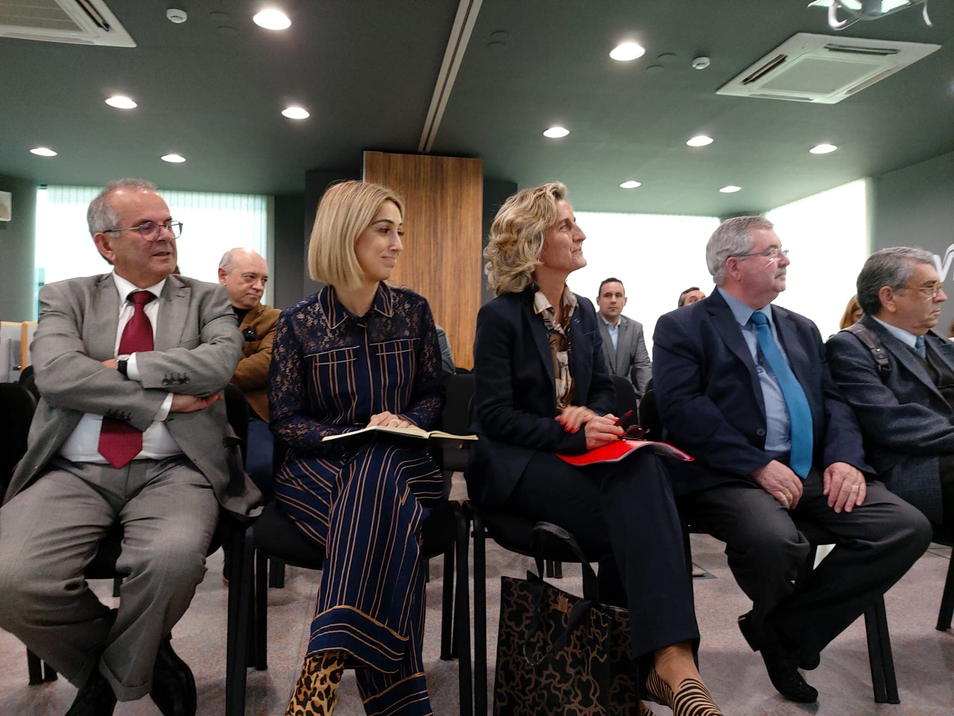 Ministra da Coesão Territorial, Ana Abrunhosa e Secretários de Estado da área de governação durante a visita a empresas tecnológicas no Algarve, Faro, 3 dezembro 2019