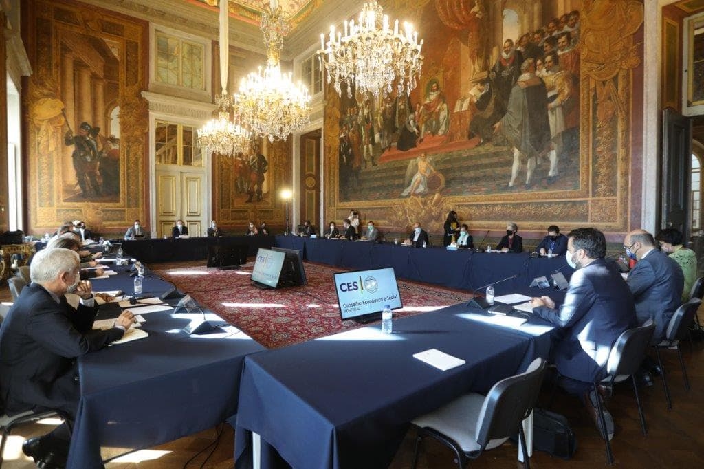 Reunião da Comissão Permanente de Concertação Social, Lisboa, 15 outubro 2020 (foto: António Cotrim/Lusa)