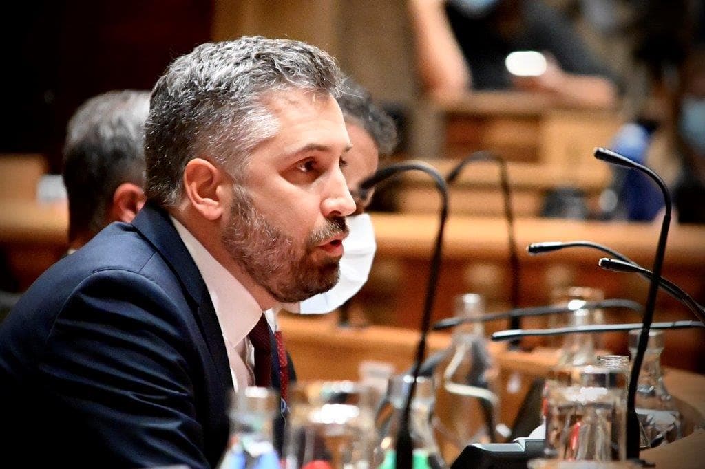 Ministro das Infraestruturas e da Habitação, Pedro Nuno Santos, nas audições na especialidade do Orçamento do Estado para 2021 . Assembleia da República, 4 novembro 2020