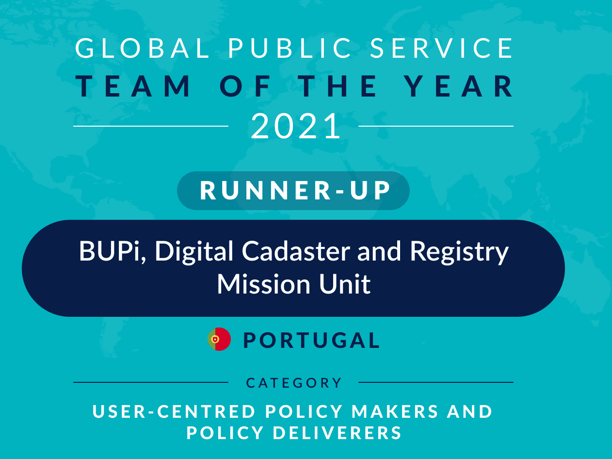 Prémio Public Service Team of the Year 2021