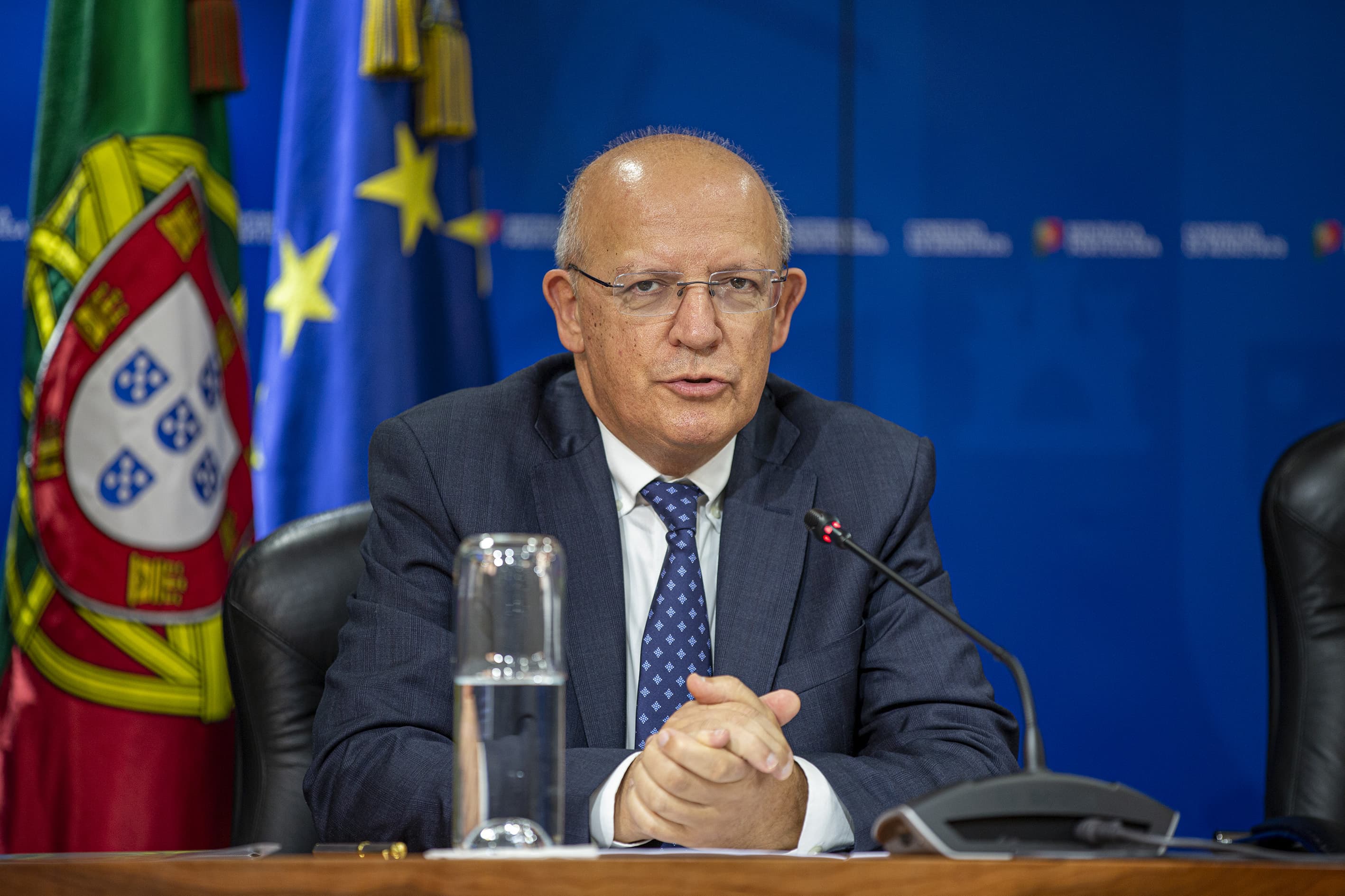 Ministro de Estado e dos Negócios Estrangeiros, Augusto Santos Silva, na conferência de imprensa após o Conselho de Ministros, Lisboa, 19 dezembro 2019