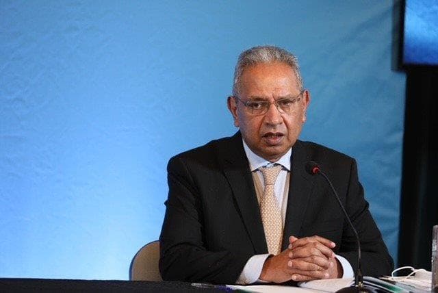 Ministro do Planeamento, Nelson de Souza, na conferência de imprensa do Conselho de Ministros, 18 março 2021 (foto: João Bica)