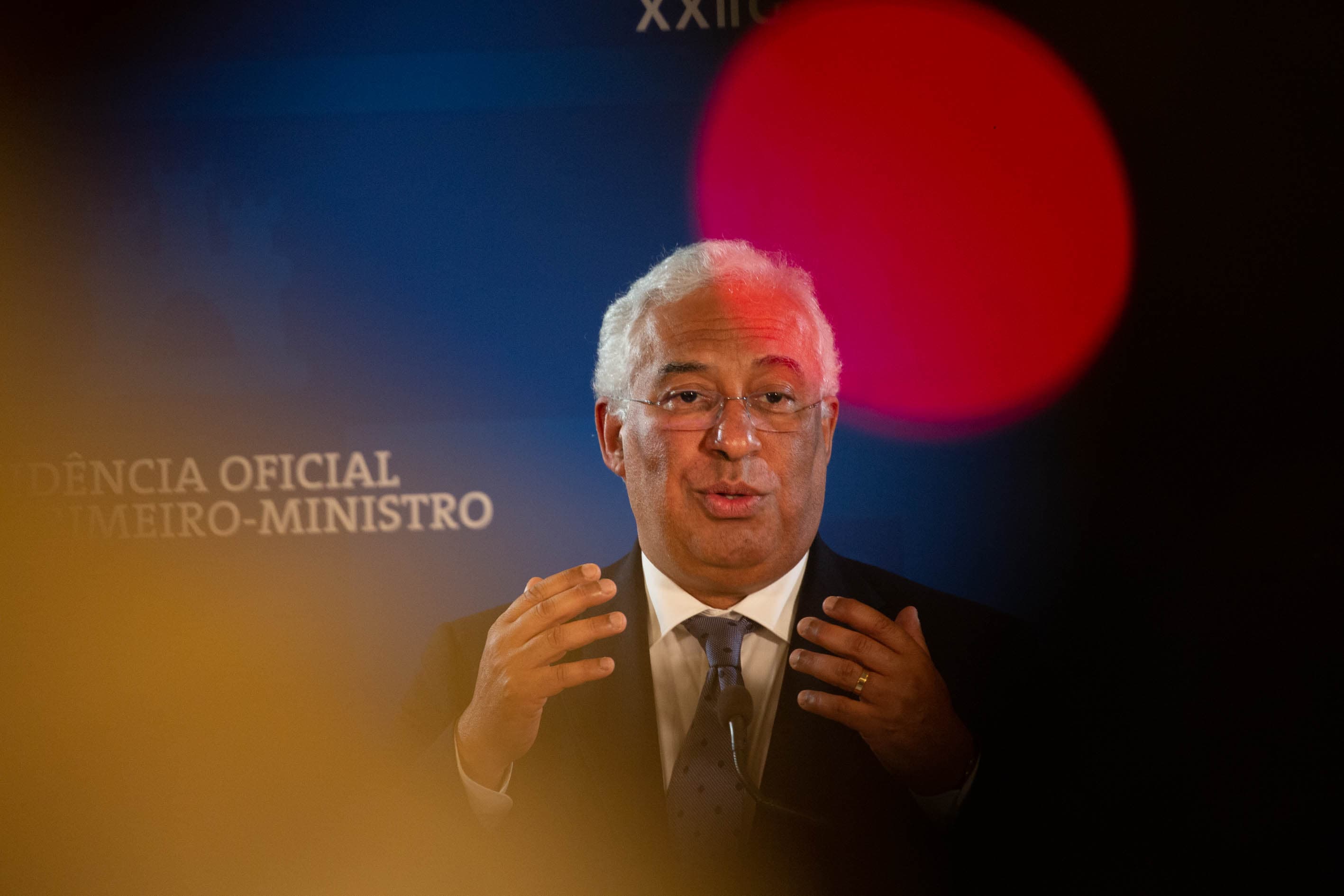 Primeiro-Ministro António Costa faz declaração no final do Conselho Europeu, Lisboa, 23 abril 2020 (foto: João Bica)
