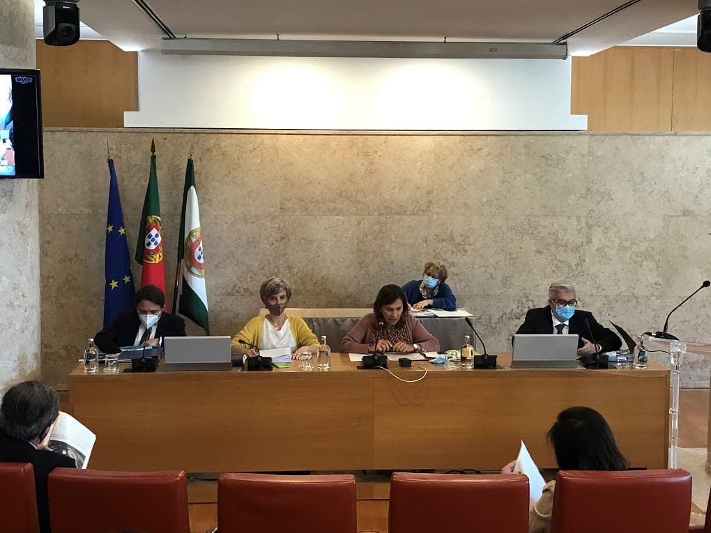 Ministra da Saúde, Marta Temido, na na Comissão Parlamentar de Saúde, na Assembleia da República, 19 maio 2021