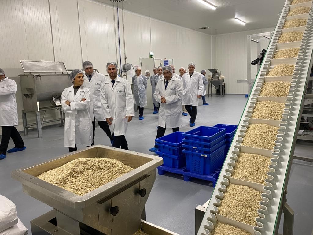 Ministra da Agricultura, Maria do Céu Antunes, visita empresa de alimentos biológicos e vegetarianos, Arruda dos Vinhos, 30 janeiro 2020