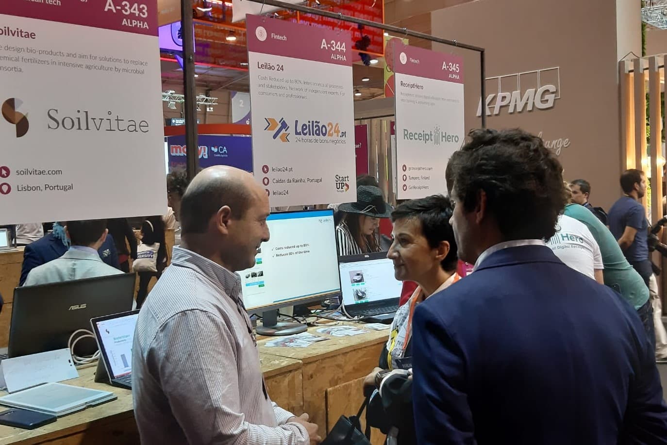Ministra da Agricultura, Maria do Céu Antunes, durante a visita à Web Summit 2019, Lisboa, 7 novembro 2019