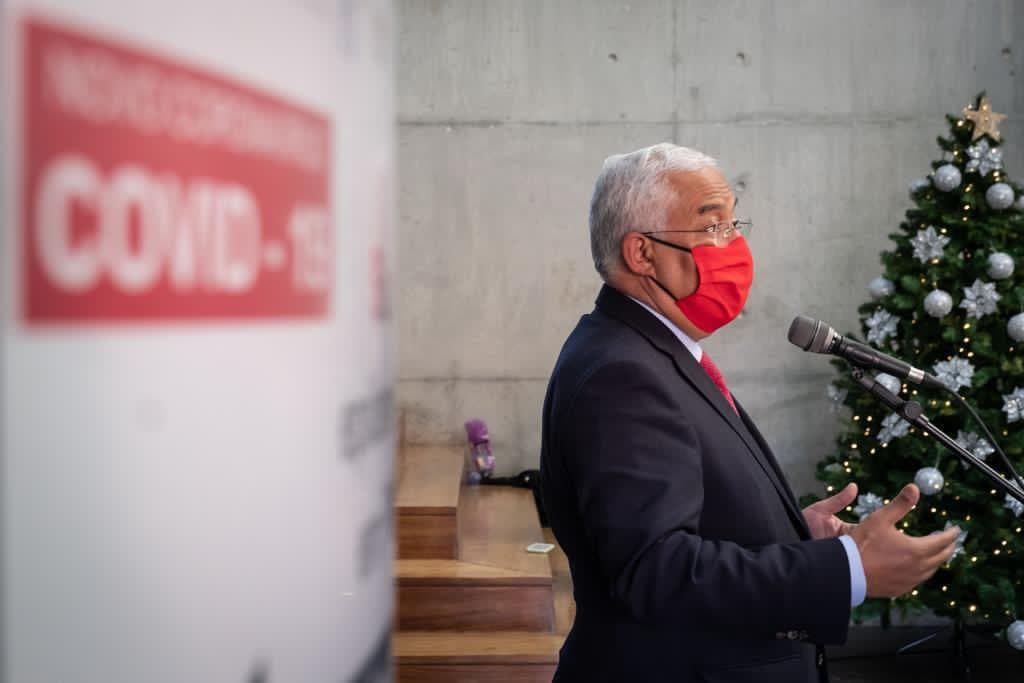 Primeiro-Ministro, António Costa, após reunião sobre situação epidemiológica da Covid-19 em Portugal, Lisboa, 3 dezembro 2020