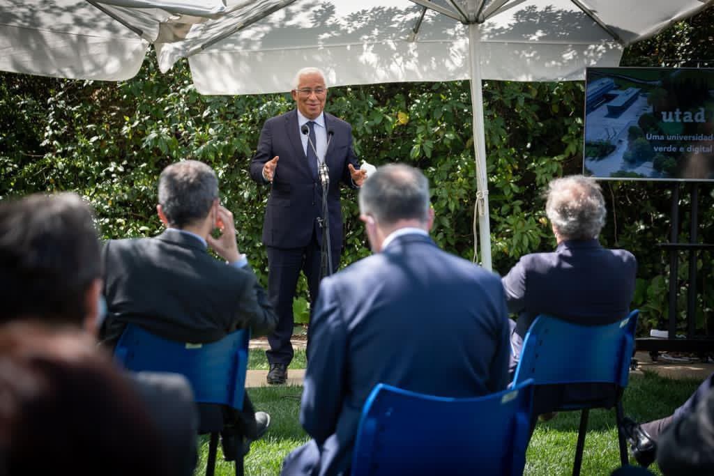 Primeiro-Ministro António Costa discursa na Universidade de Trás-os-Montes e Alto Douro, Vila Real, 7 abril 2021