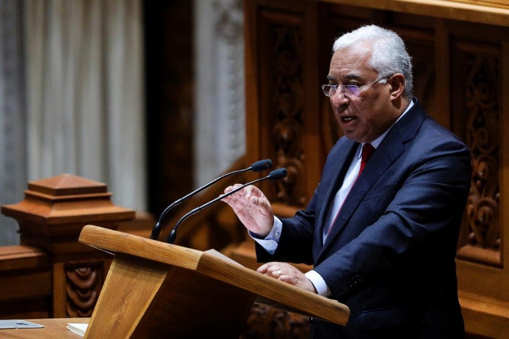 Primeiro-Ministro António Costa na abertura do debate da proposta de Orçamento do Estado para 2020, Assembleia da República, 9 janeiro 2020 (Foto: Miguel A. Lopes/Lusa)