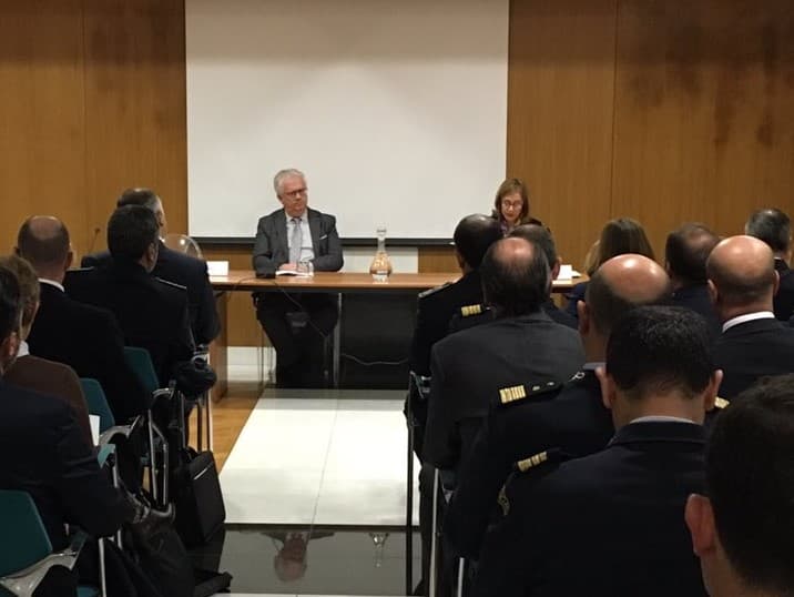 Ministro da Administração Interna, Eduardo Cabrita, na conferência «A Integridade entre o Direito e a (Boa) Ciência da Administração», Lisboa, 14 novembro 2019