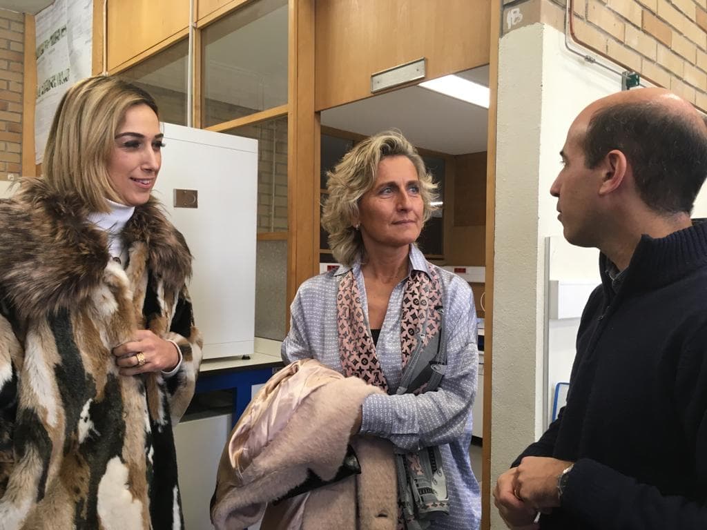 Ministra da Coesão Territorial, Ana Abrunhosa, e Secretária de Estado da Valorização do Interior, Isabel Ferreira, no
Instituto Politécnico, Bragança,15 novembro 2019
