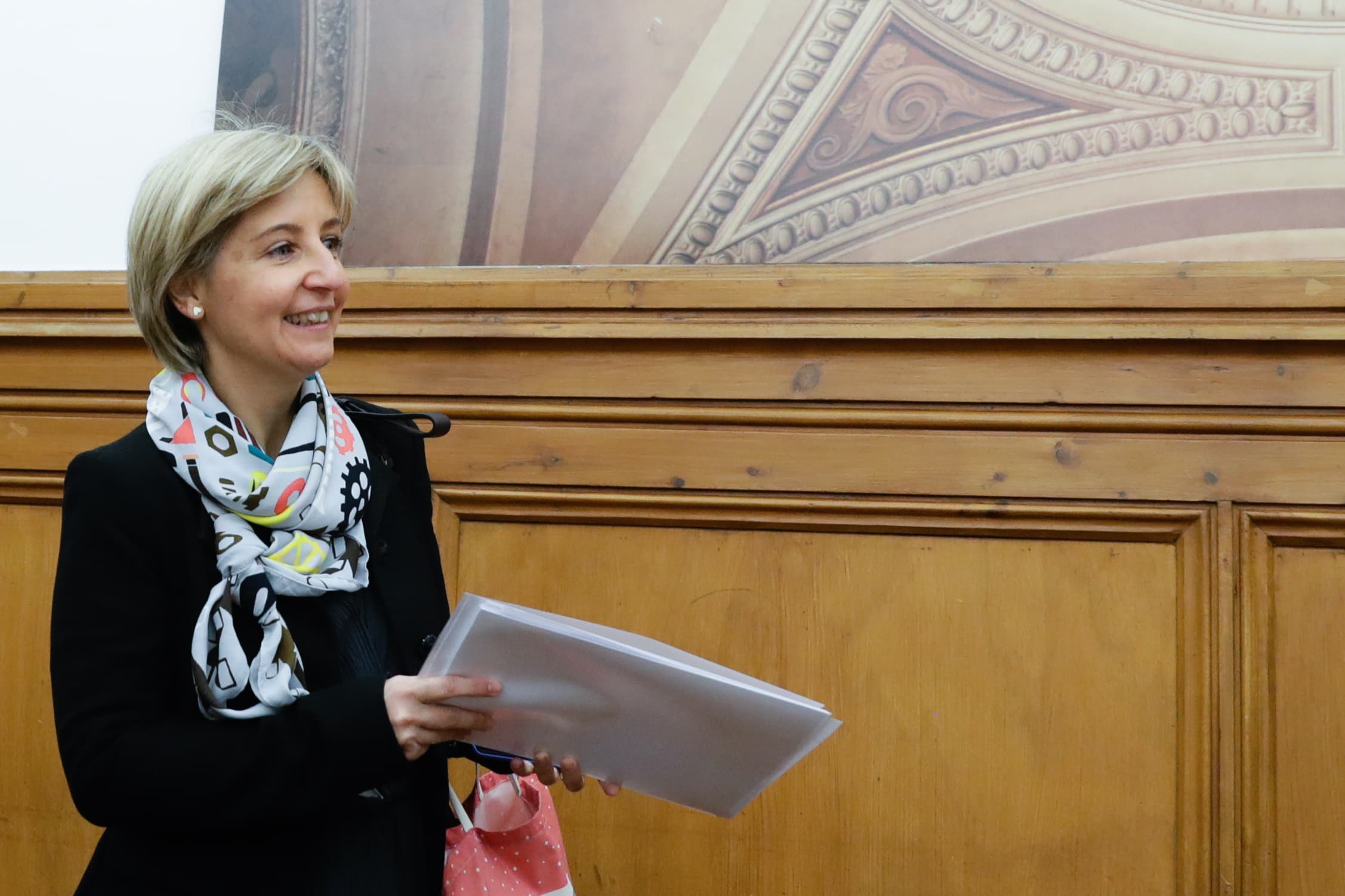 Ministra da Saúde, Marta Temido, na Comissão de Saúde na Assembleia da República, 11 março 2020 (Foto: Tiago Petinga/Lusa)