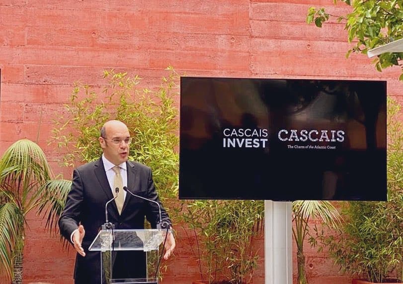 Ministro de Estado, da Economia e da Transição Digital, Pedro Siza Vieira, durante a cerimónia de lançamento do Cascais Invest, Cascais, 8 junho 2020
