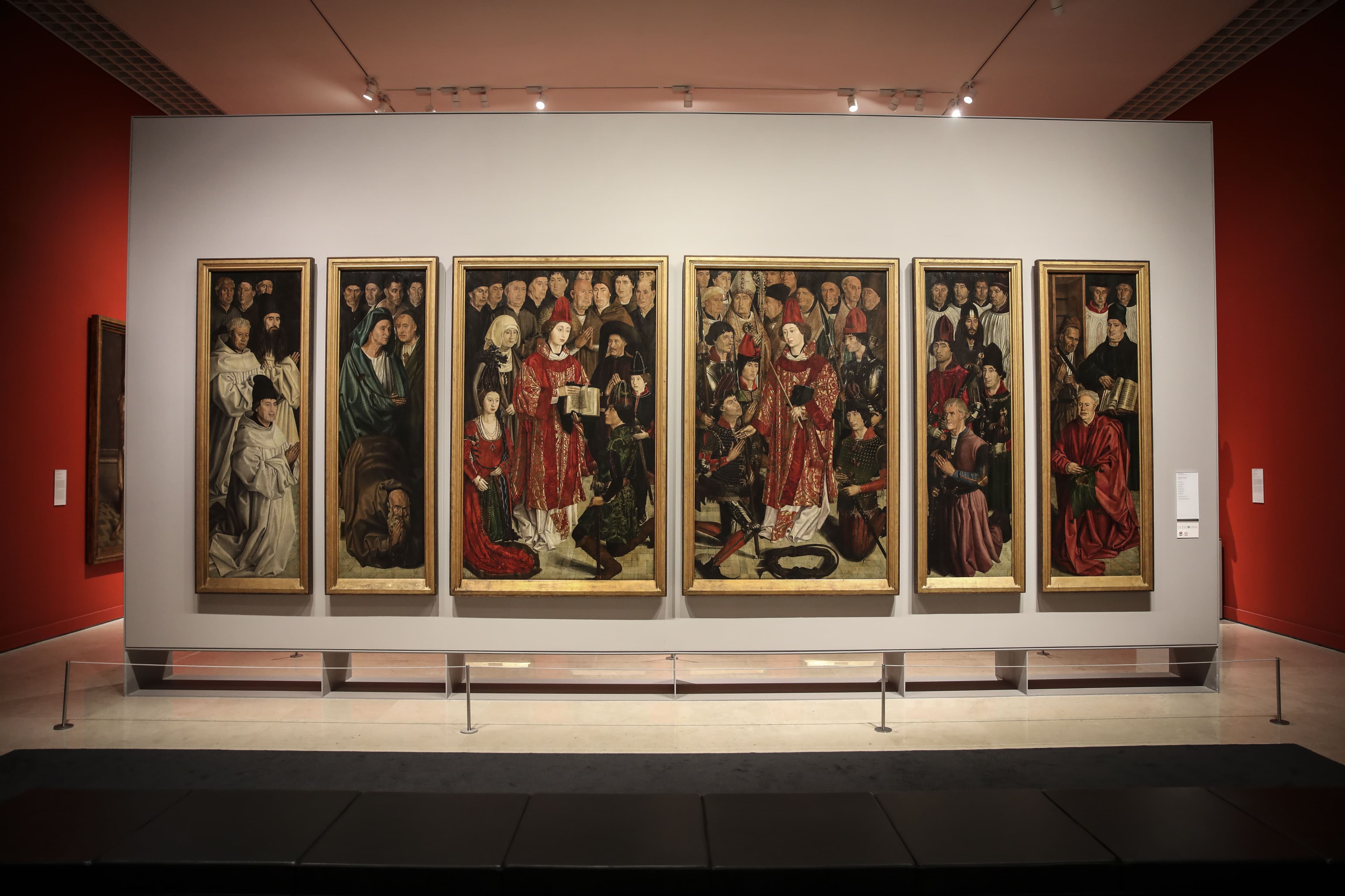 Painéis de São Vicente no Museu Nacional de Arte Antiga (Foto: André Kosters/Lusa)