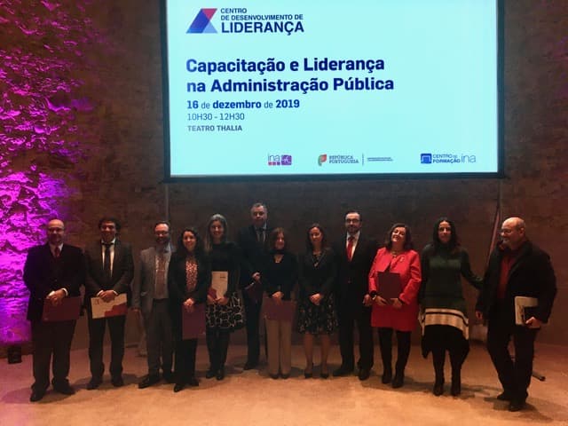 Secretária de Estado da Inovação e da Modernização Administrativa, Maria de Fátima Fonseca, na entrega dos Certificados do Curso Avançado de Gestão Pública, Lisboa, 16 dezembro 2019