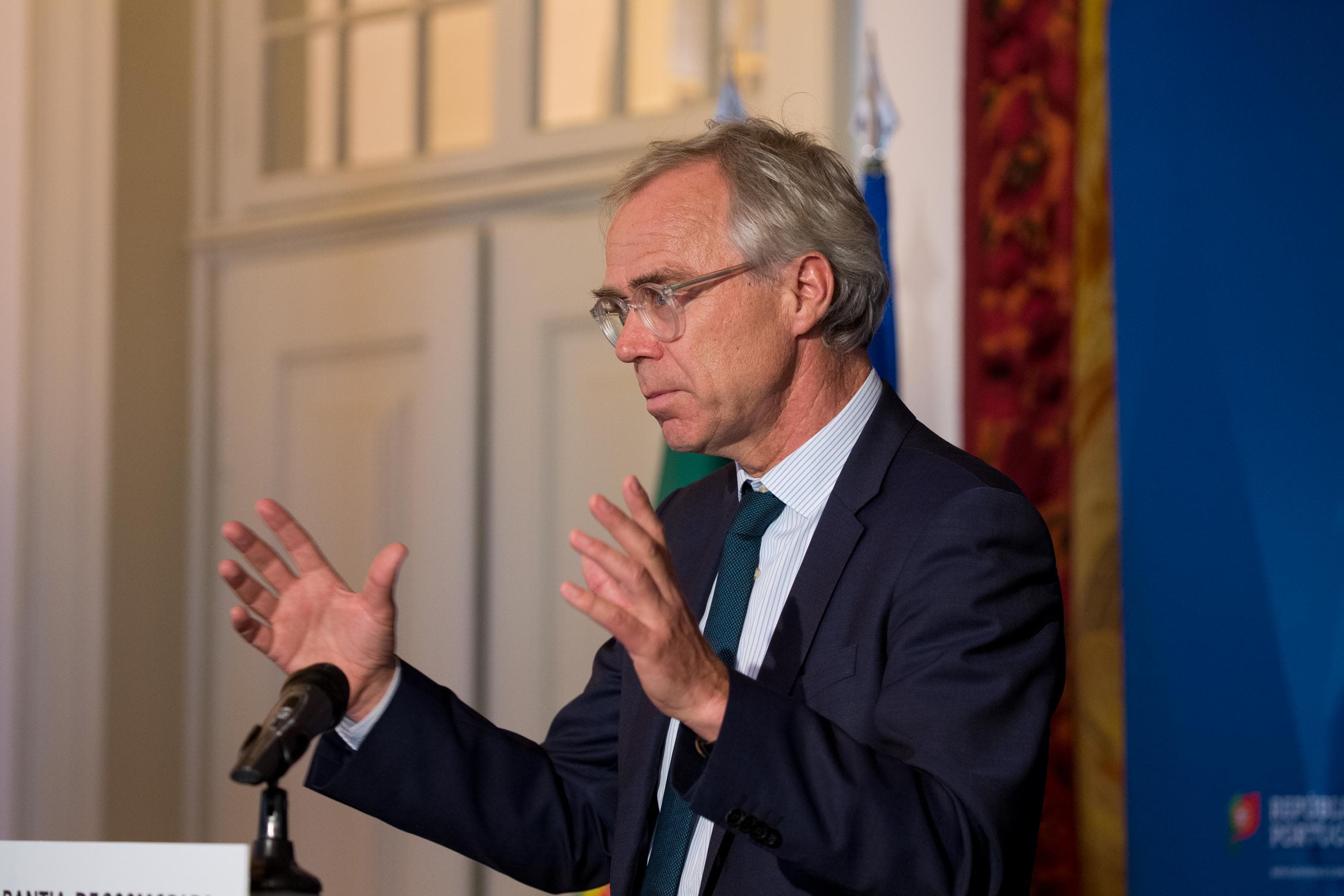 Assinatura da linha de crédito de 300 milhões de euros para a agricultura com o Banco Europeu de Investimento, Lisboa, 10 março 2020 (Foto: João Bica)