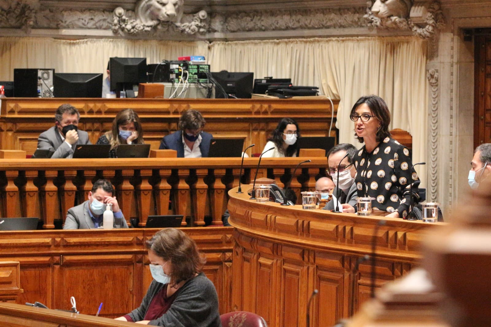 Ministra da Agricultura, Maria do Céu Antunes, na Comissão Permanente da Assembleia da República, 3 março 2022