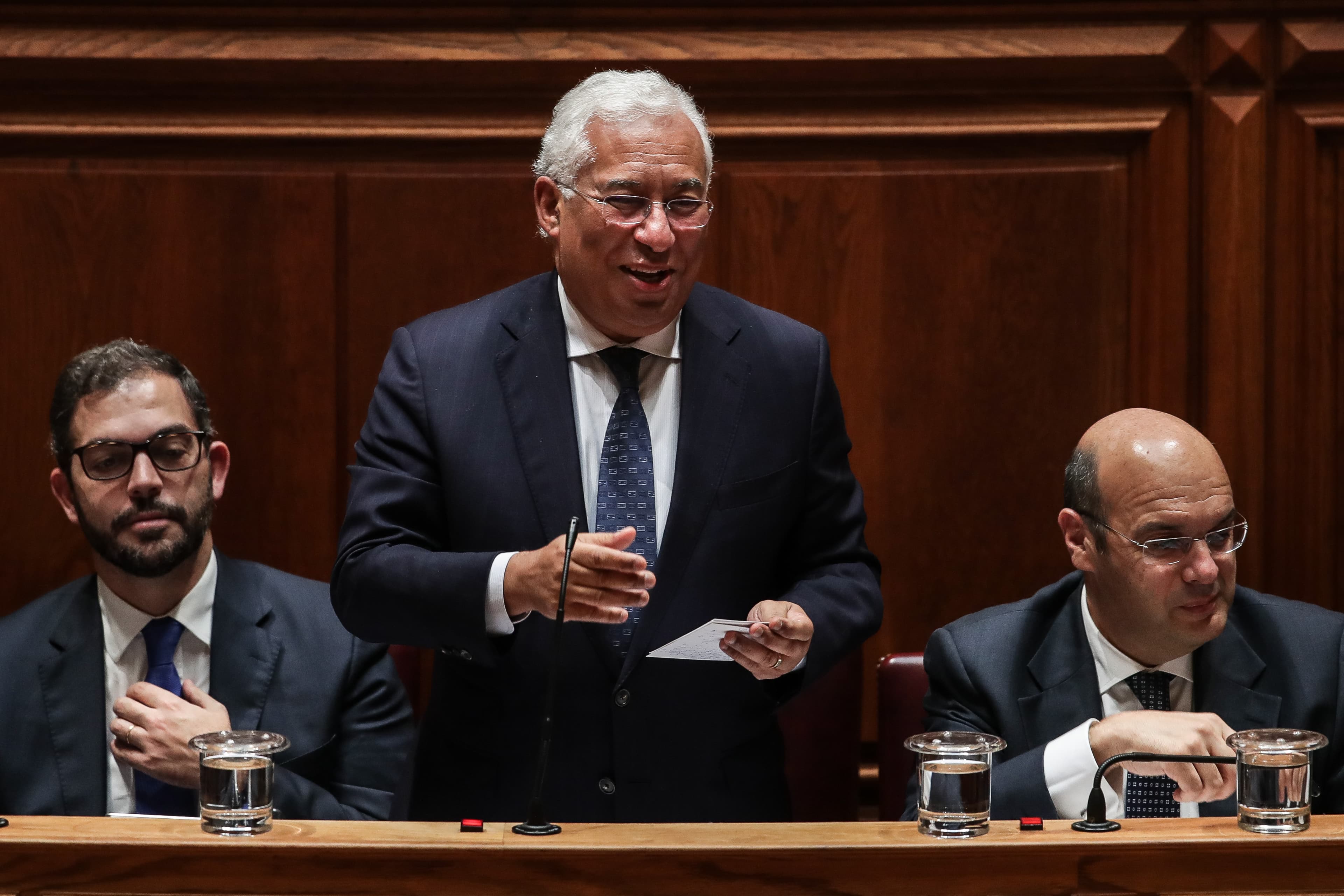 Primeiro-Ministro António Costa durante o debate quinzenal na Assembleia da República, Lisboa, 27 novembro 2019 (Foto: Mário Cruz/Lusa)