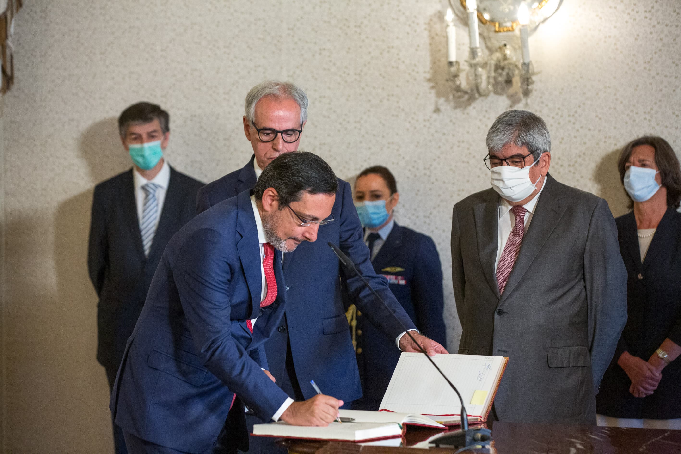 António Mendonça Mendes toma posse como Secretário de Estado Adjunto e dos Assuntos Fiscais, Lisboa, 15 junho 2020 (Foto: João Bica)