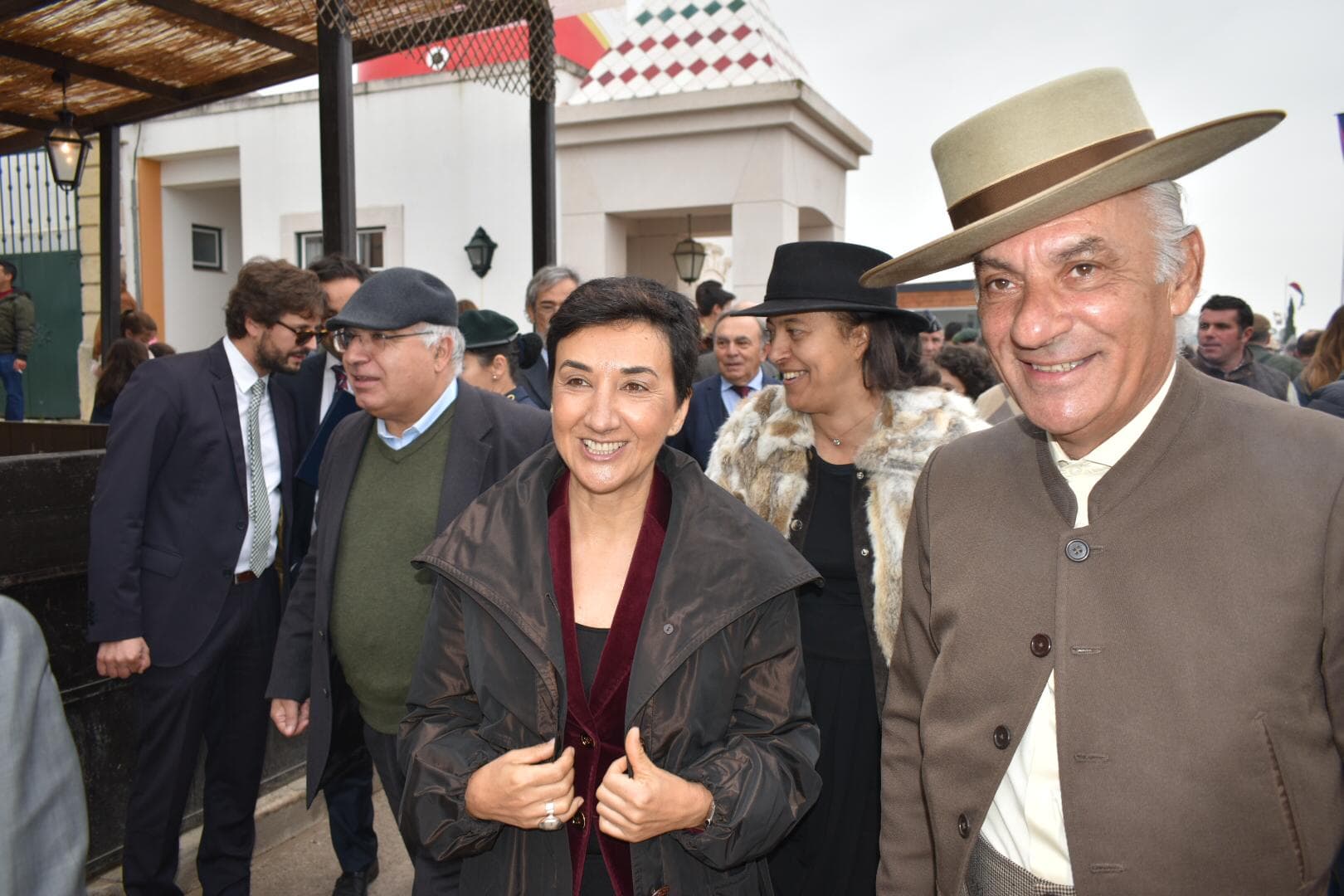 Ministra da Agricultura, Maria do Céu Antunes, na Feira da Golegã, Santarém, 9 novembro 2019