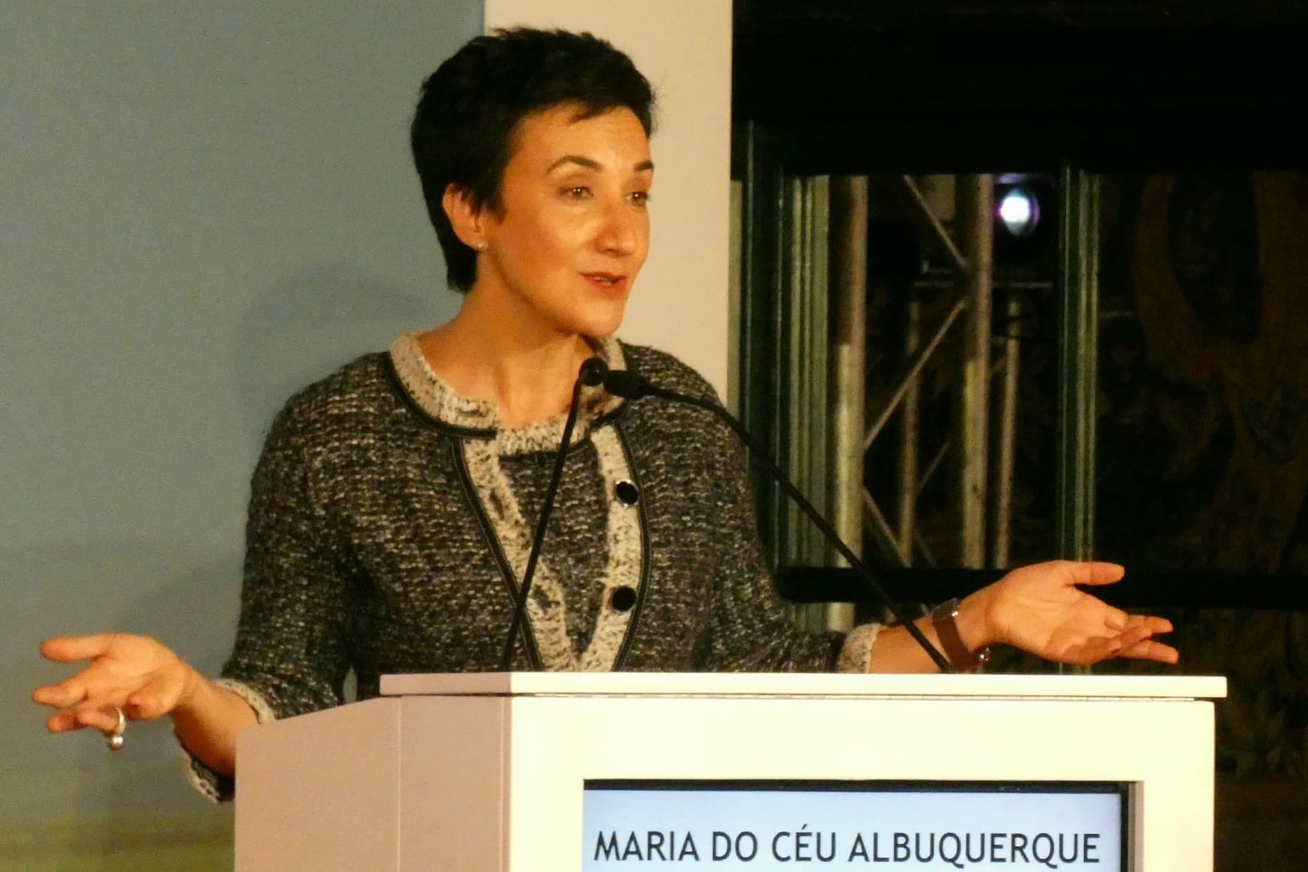 Ministra da Agricultura, Maria do Céu Antunes, participou na entrega do Prémio Nacional de Agricultura 2019, Lisboa, 15 janeiro 2020