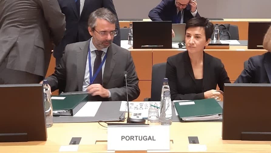 Ministra da Agricultura, Maria do Céu Antunes, no Conselho Europeu de Agricultura e Pescas, Bruxelas, 18 novembro 2019