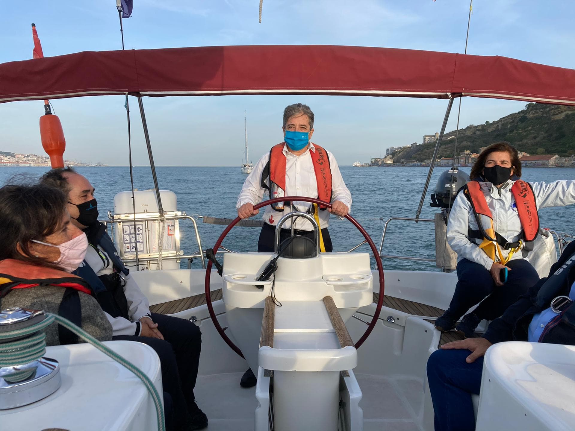 Ministro do Mar, Ricardo Serrão Santos, durante o Dia Nacional do Mar, Lisboa, 16 novembro 2020