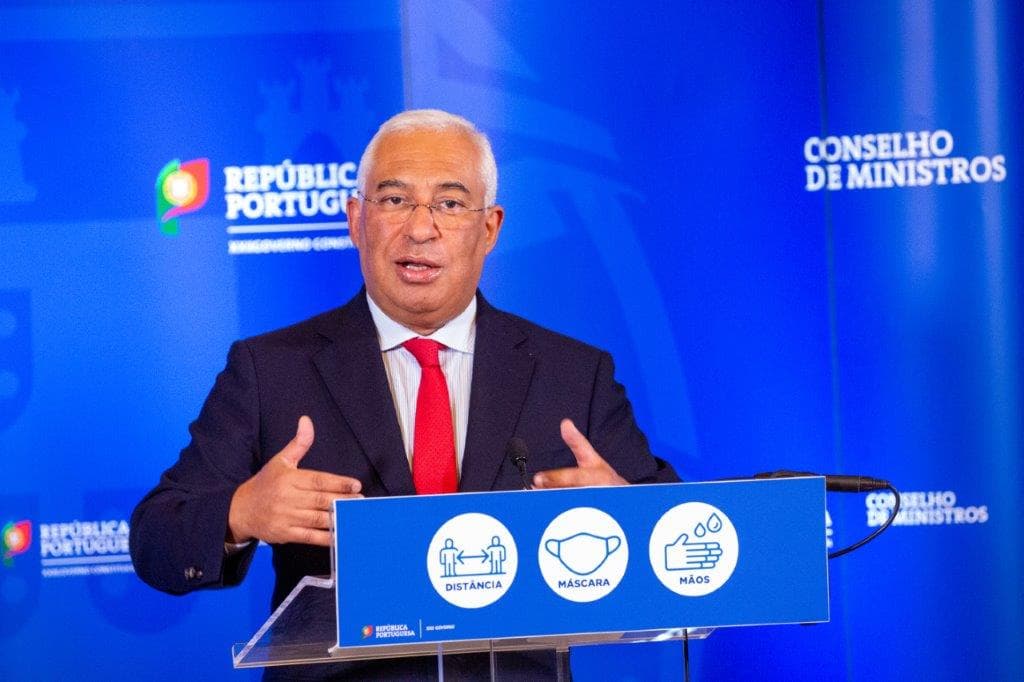 Primeiro-Ministro António Costa apresenta as medidas do Conselho de Ministros para o estado de emergência, Lisboa, 5 dezembro 2020 (Foto: João Bica)