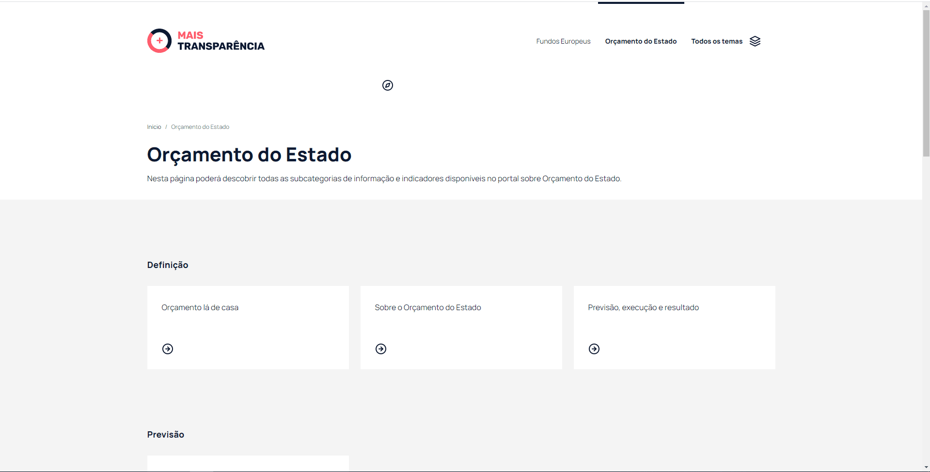 Portal Mais Transparência - fundos europeus