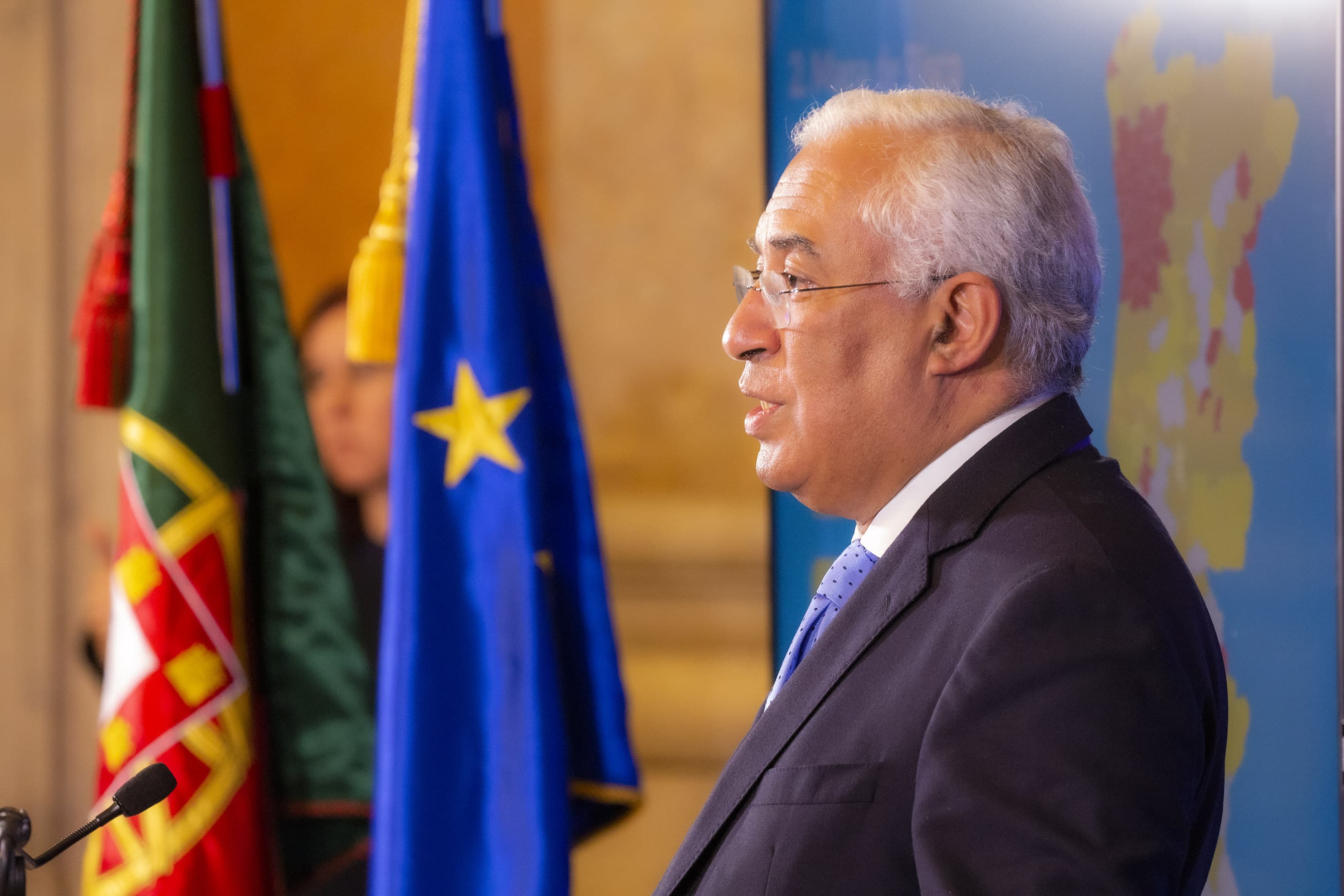 Primeiro-Ministro António Costa apresenta as decisões do Conselho de Ministros de 20 de novembro, Lisboa, 21 novembro 2020 (foto: João Bica)