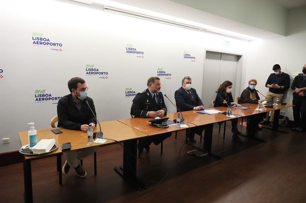 Conferência de imprensa sobre novos procedimentos nos aeroportos, Lisboa, 30 novembro 2021